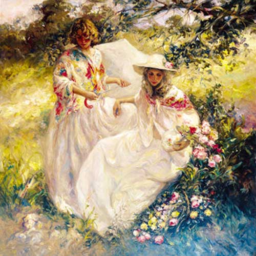 Painting Code#45130-Royo: In the Country