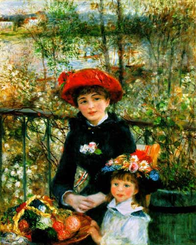 Painting Code#45210-Renoir, Pierre-Auguste: On the Terrace