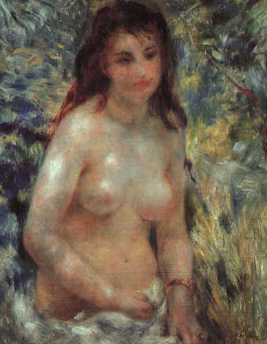 Painting Code#45215-Renoir, Pierre-Auguste: Nude in the Sunlight