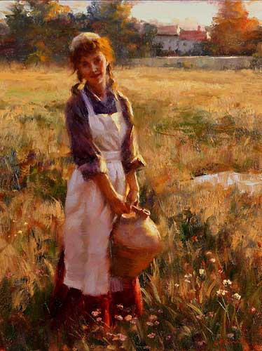 Painting Code#45266-Gregory Frank Harris: Warm Days of Summer
