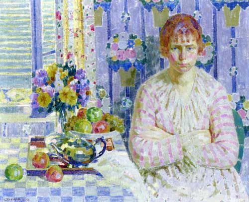 Painting Code#45747-Louis Ritman - Pink and Blue
