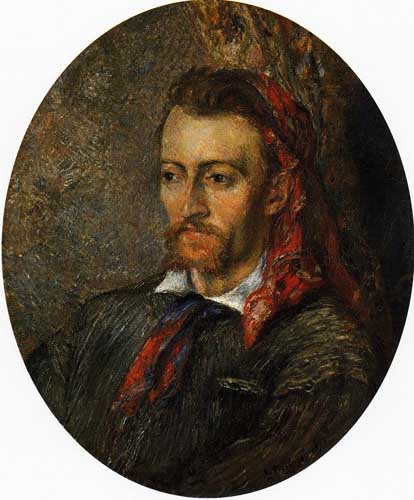 Painting Code#45812-Pissarro, Camille - Portrait of Eugene Murer