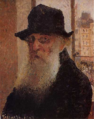 Painting Code#45824-Pissarro, Camille - Self Portrait