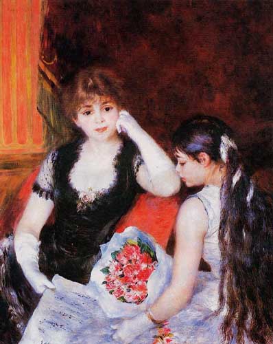 Painting Code#45872-Renoir, Pierre-Auguste - At the Concert (A.K.A. Box at the Opera)