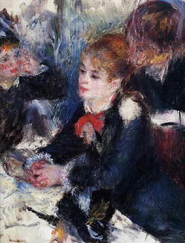 Painting Code#45873-Renoir, Pierre-Auguste - At the Milliner&#039;s