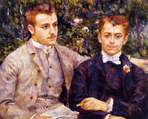 Painting Code#45884-Renoir, Pierre-Auguste - Charles and Georges Durand-Ruel
