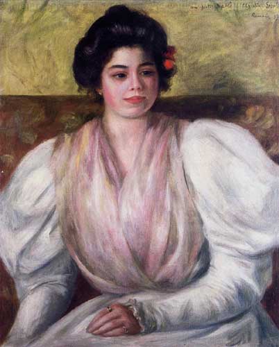 Painting Code#45891-Renoir, Pierre-Auguste - Christine Lerolle