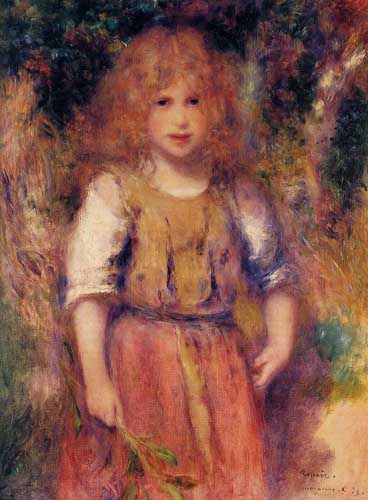 Painting Code#45914-Renoir, Pierre-Auguste - Gypsy Girl