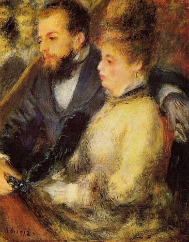 Painting Code#45916-Renoir, Pierre-Auguste - In the Loge