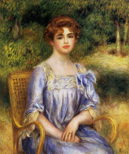 Painting Code#45933-Renoir, Pierre-Auguste - Madame Gaston Bernheim de Villers nee Suzanne Adler