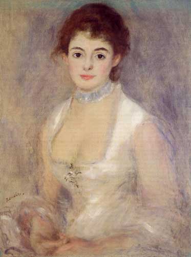 Painting Code#45936-Renoir, Pierre-Auguste - Madame Henriot