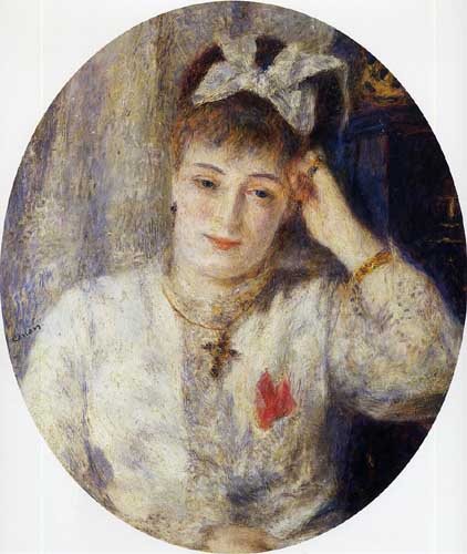 Painting Code#45951-Renoir, Pierre-Auguste - Marie Meunier