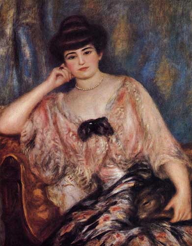 Painting Code#45952-Renoir, Pierre-Auguste - Misia