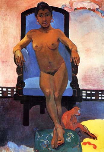 Painting Code#46035-Gauguin, Paul - Portrait of Annah the Javanese