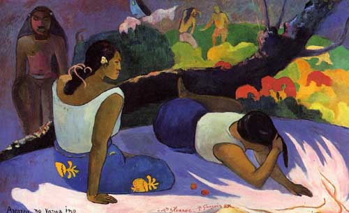Painting Code#46036-Gauguin, Paul - Arearea no varua ino