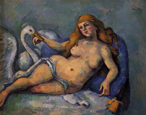 Painting Code#46057-Cezanne, Paul - Leda and the Swan
