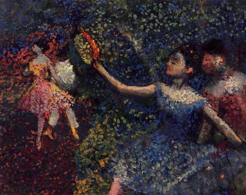 Painting Code#46092-Degas, Edgar - Dancer and Tambourine
