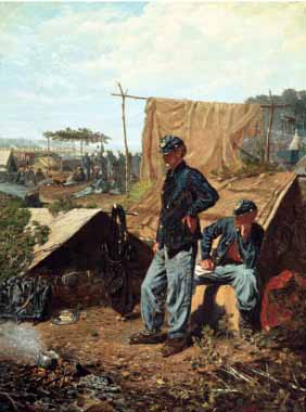 Painting Code#46252-Winslow Homer - Home, Sweet Home