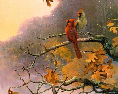 Painting Code#5116-Birds in Autumn