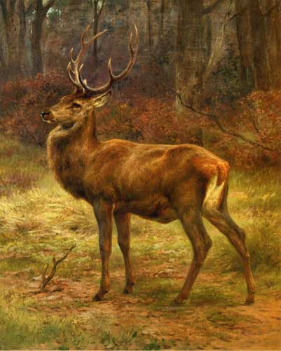 Painting Code#5169-Rosa Bonheur - Stage in an Autumn Landscape