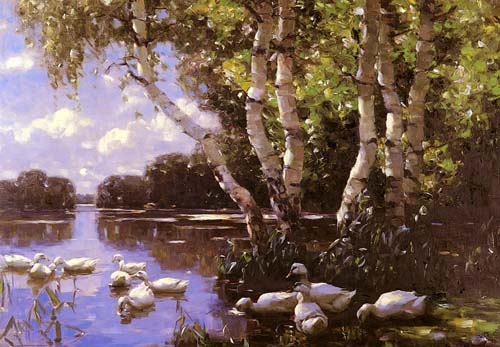 Painting Code#5319- Koester, Alexander(Germany) - Eleven Ducks