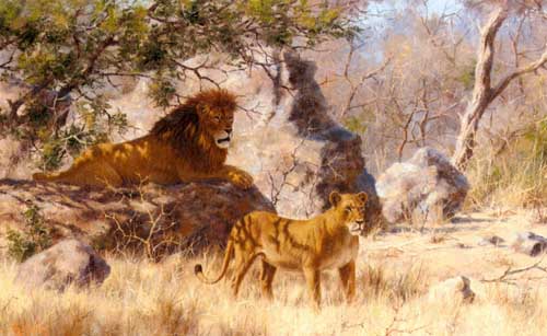 Painting Code#5411-Rose, Paul(UK): The Lions
