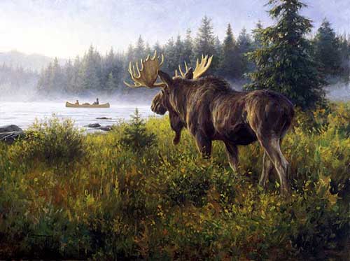 Painting Code#5507-Moose