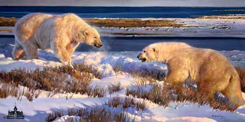 Painting Code#5549-Bears in Snow