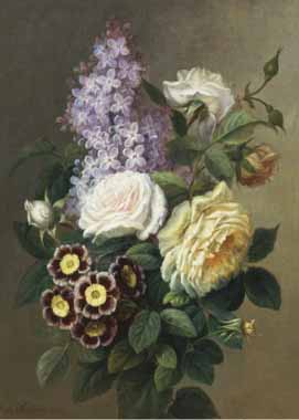 Painting Code#6093-Virginie Sartorius - Spring Bouquet