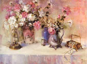 Painting Code#6168-Joyce Pike:Subdued Still Life