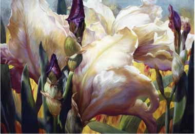 Painting Code#6402-Iris Garden