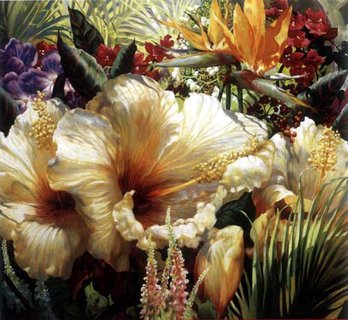 Painting Code#6464-Iris Garden