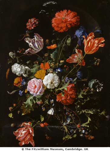 Painting Code#6524-Heem, Jan Davidz de(Holland) - Flowerpiece