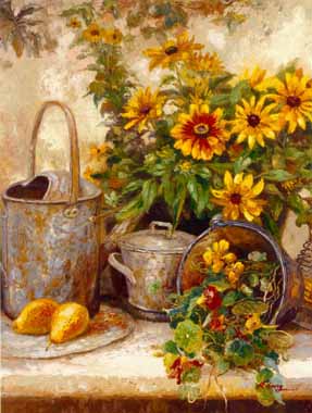Painting Code#6539-Hong - Sunflower Garden