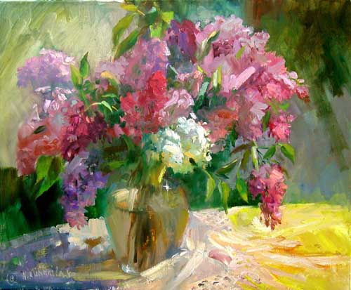 Painting Code#6646-Lilacs