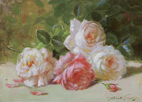 Painting Code#6684-Graves, Abbott Fuller(USA): Roses