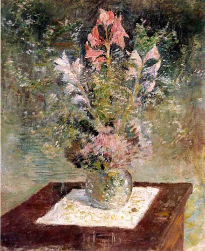 Painting Code#6718-John Twachtman - Flowers
