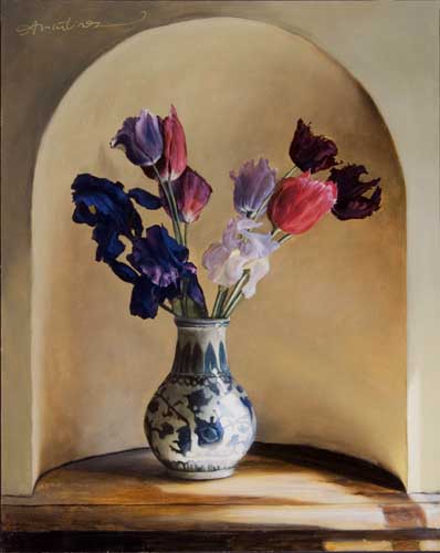 Painting Code#6722-Adrian Martinez - Parrot Tulips