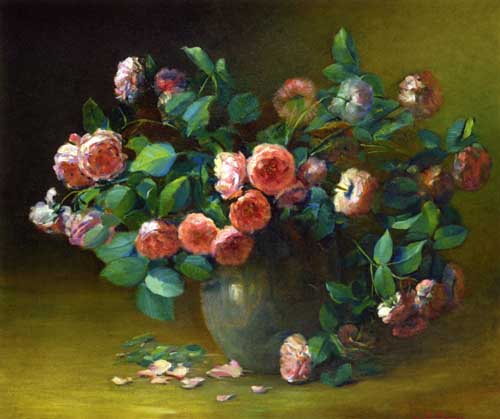 Painting Code#6739-Charles Ethan Porter - Rambling Roses