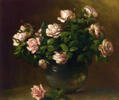 Painting Code#6740-Charles Ethan Porter - Roses