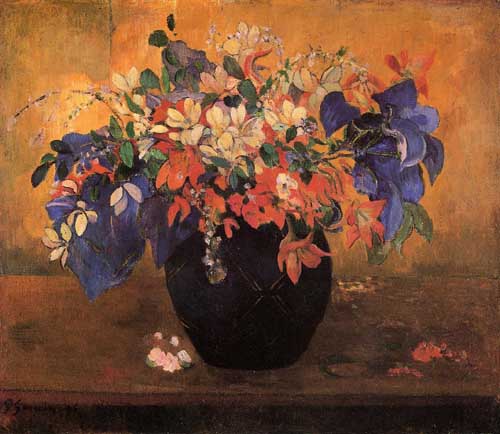 Painting Code#6781-Gauguin, Paul - Flower Piece