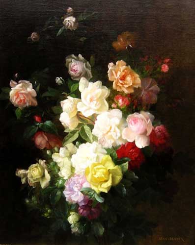 Painting Code#6847-Jean Benner - Roses