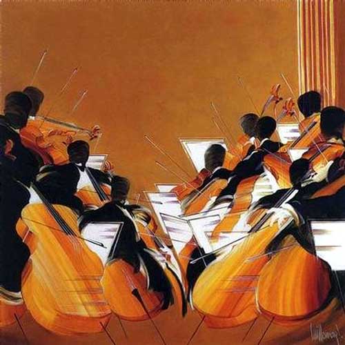 Painting Code#70225-Orchestra