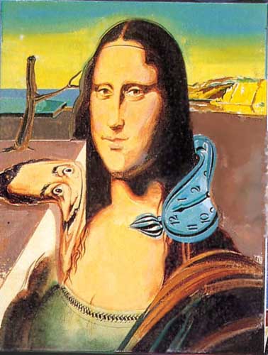Painting Code#70470-Mona Lisa