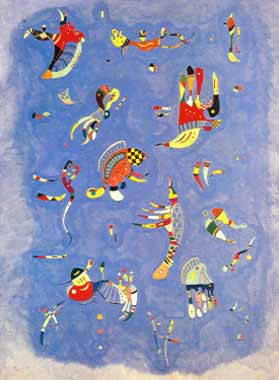 Painting Code#70536-Kandinsky, Wassily - Blue Sky
