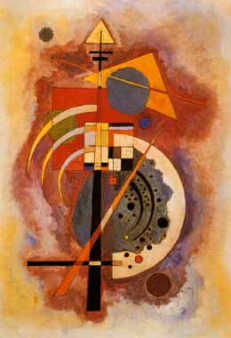 Painting Code#70540-Kandinsky, Wassily - Hommage to Grohmann