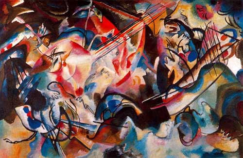 Painting Code#70571-Kandinsky, Wassily - Composition VI