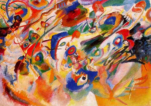 Painting Code#70578-Kandinsky, Wassily - Study for Composition VII