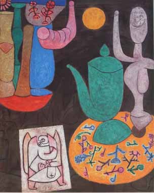 Painting Code#70594-Klee, Paul - Still Life