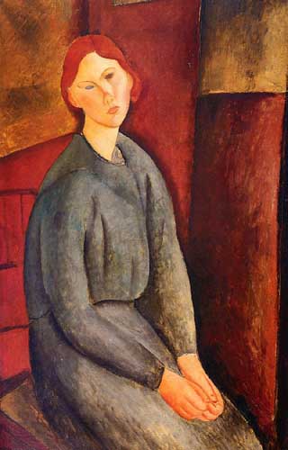 Painting Code#70772-Modigliani, Amedeo - (Not Title)